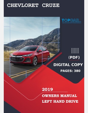 chevrolet cruze 2019 owners manual